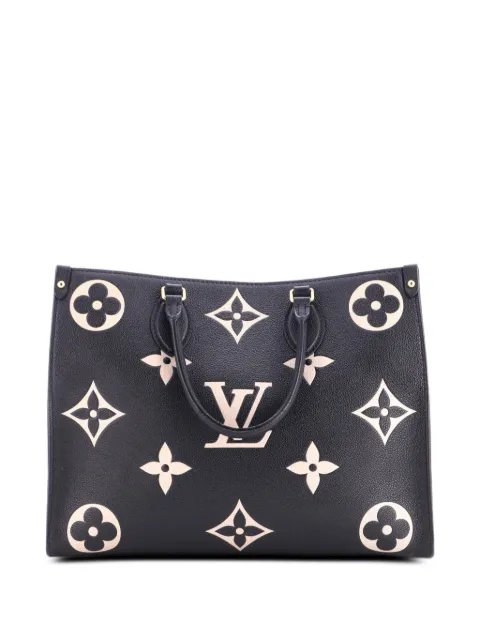 Louis Vuitton Pre-Owned OnTheGo Tote Bicolor Monogram Empreinte Giant MM shoulder bag