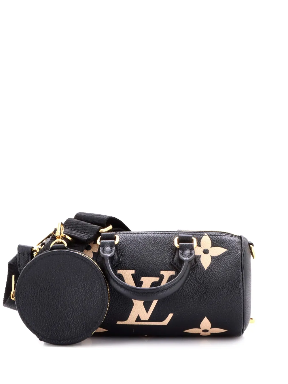 Louis Vuitton Pre-Owned Papillon Handbag Bicolor Monogram Empreinte Giant BB crossbody bag - Black