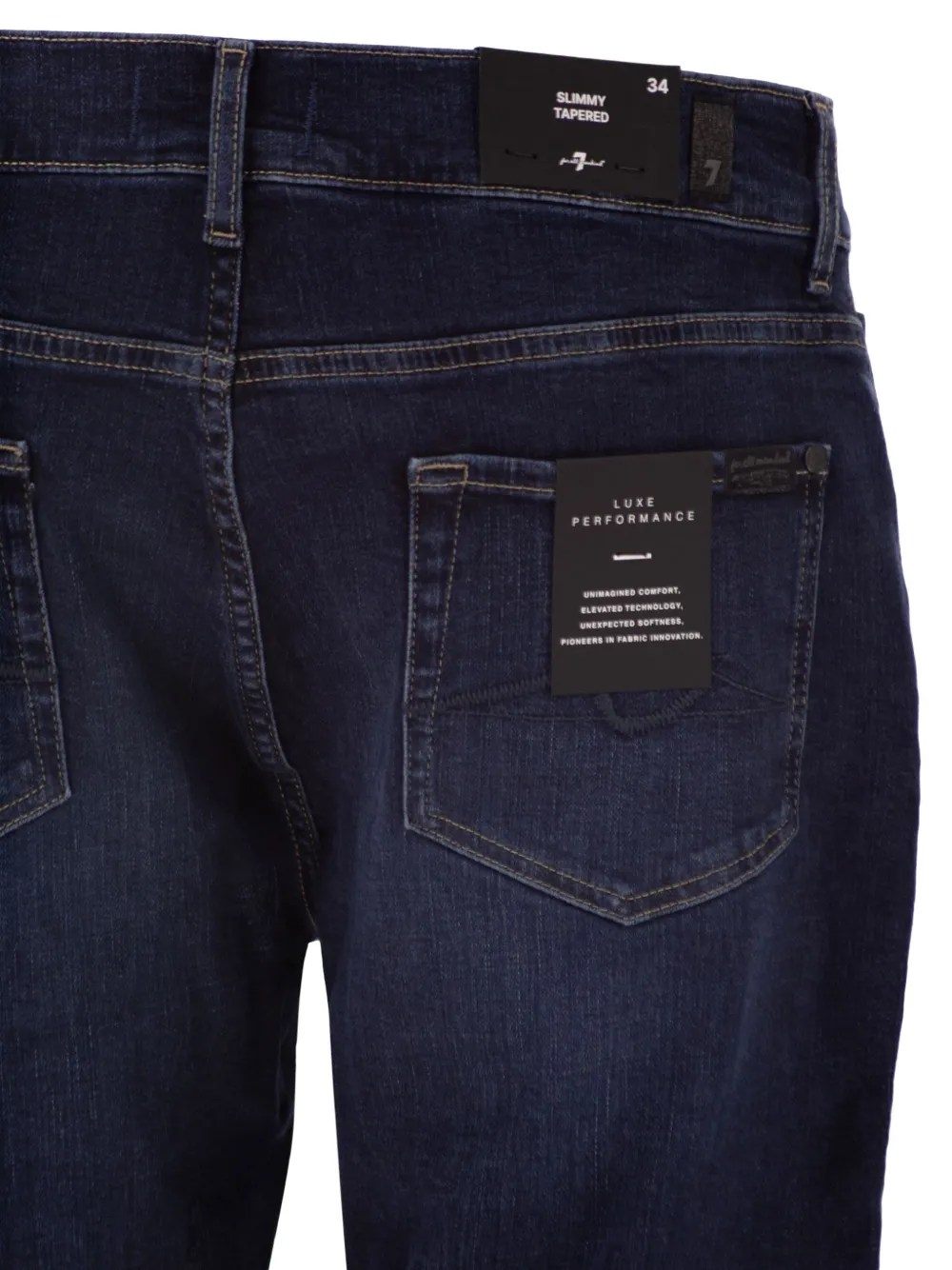 7 For All Mankind Jeans met toelopende pijpen Blauw