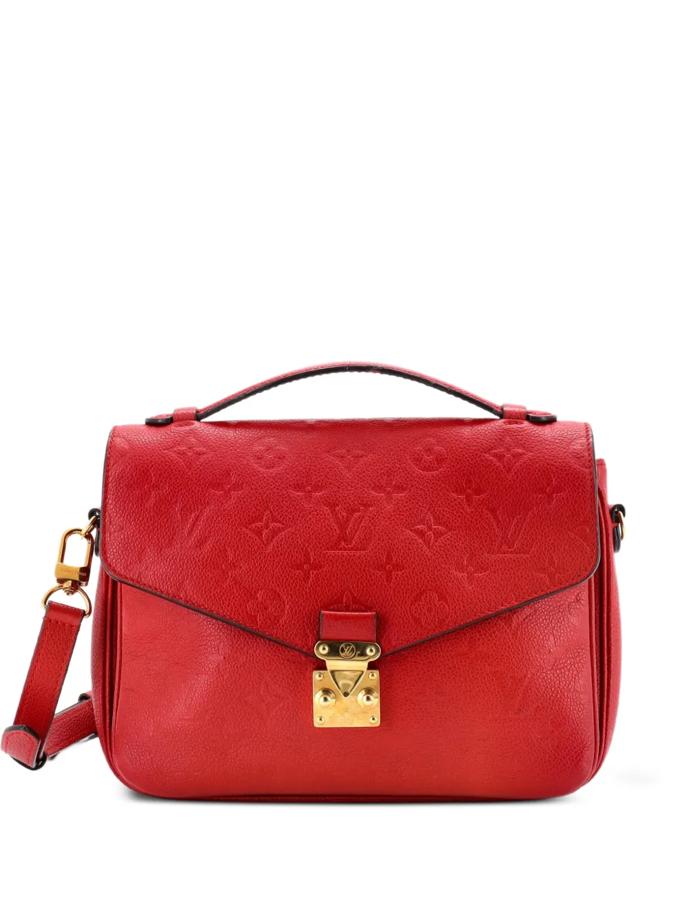 Louis Vuitton Pre-Owned Pochette Metis Monogram Empreinte Leather crossbody bag - Red