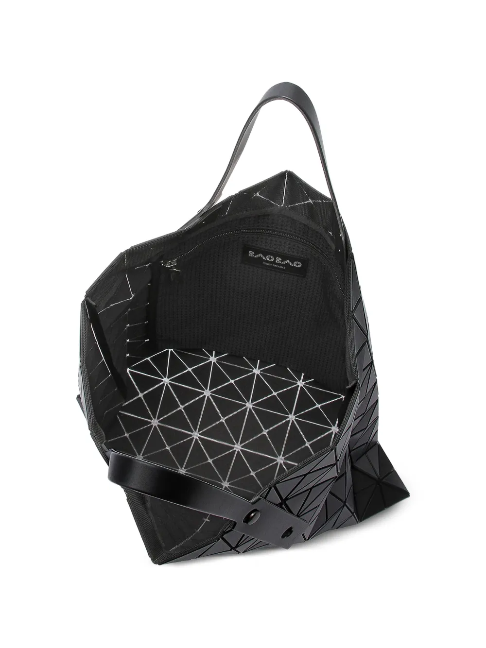 Bao Issey Miyake Lucent schoudertas met geometrische print Zwart
