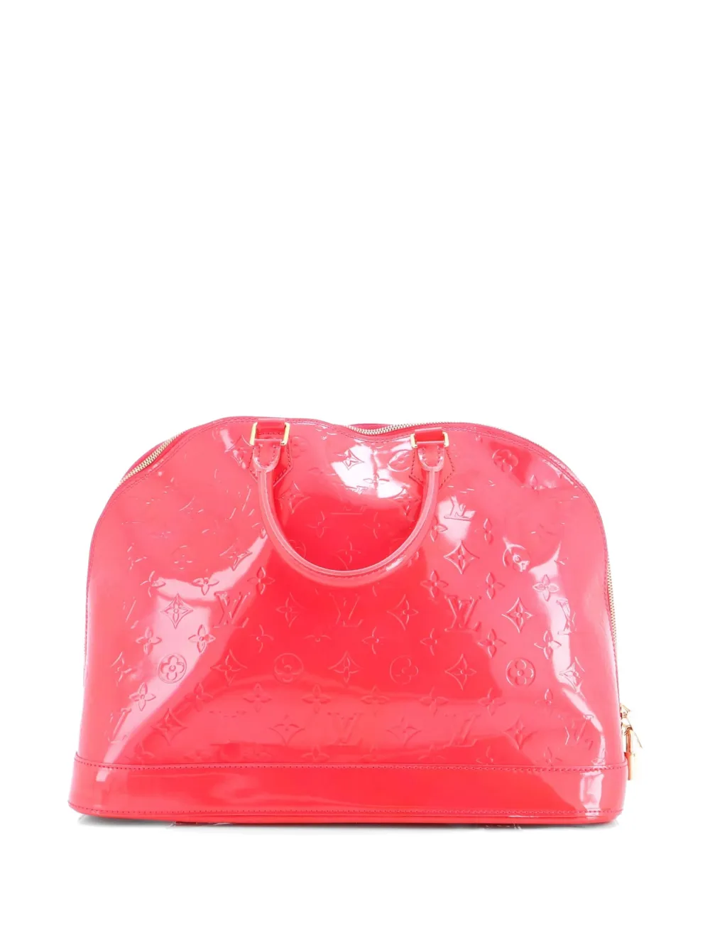 Louis Vuitton Pre-Owned Alma Handbag Monogram Vernis GM satchel - Rosa