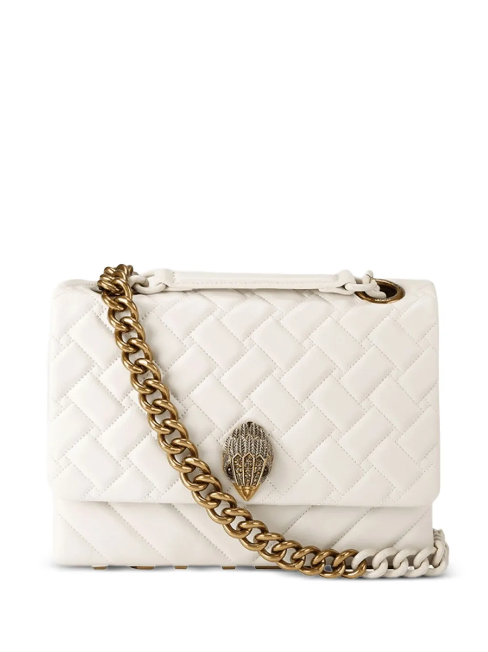 Kurt Geiger large Kensington cross body bag - Bianco