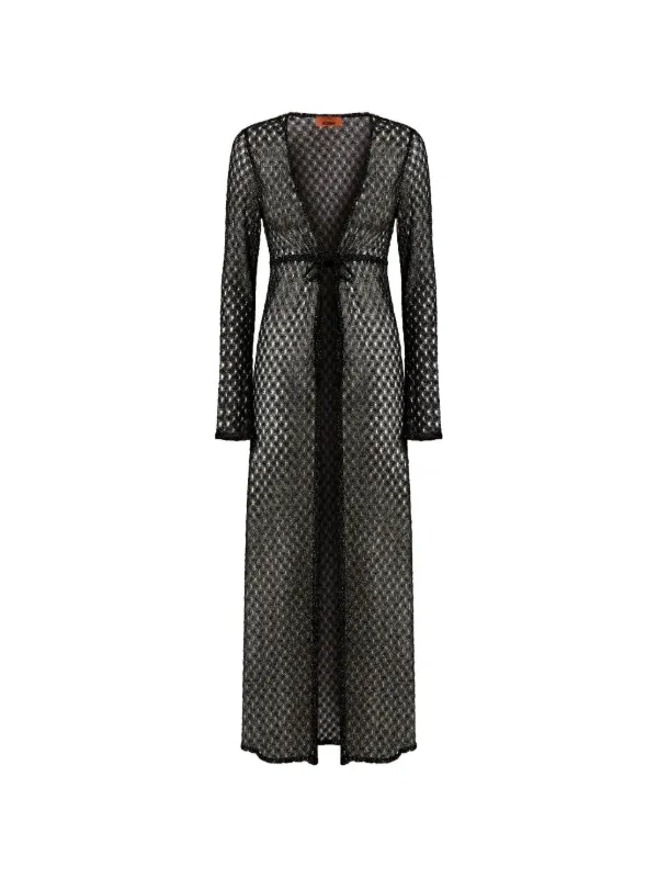 MISSONI ♡ リネン混 繊細 透かし編み総レースロングカーディガン 黒 35256228_66674050_600.jpg