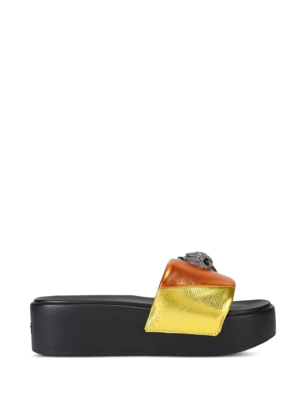 Kurt Geiger Meena eagle platform sandals - Oro