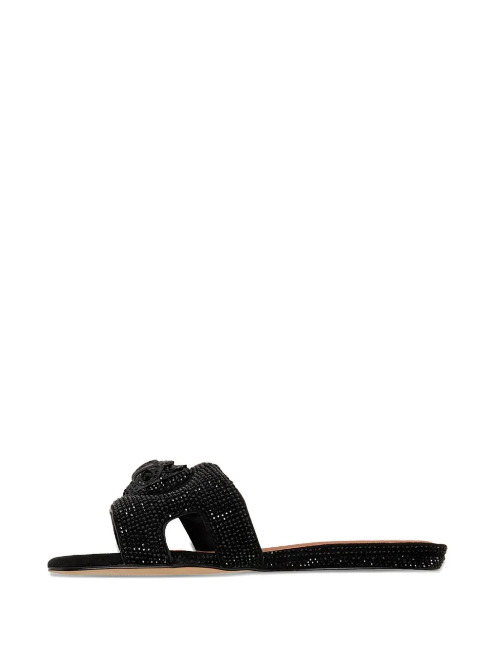 Kurt Geiger Eagle platte sandalen met uitgesneden details Zwart