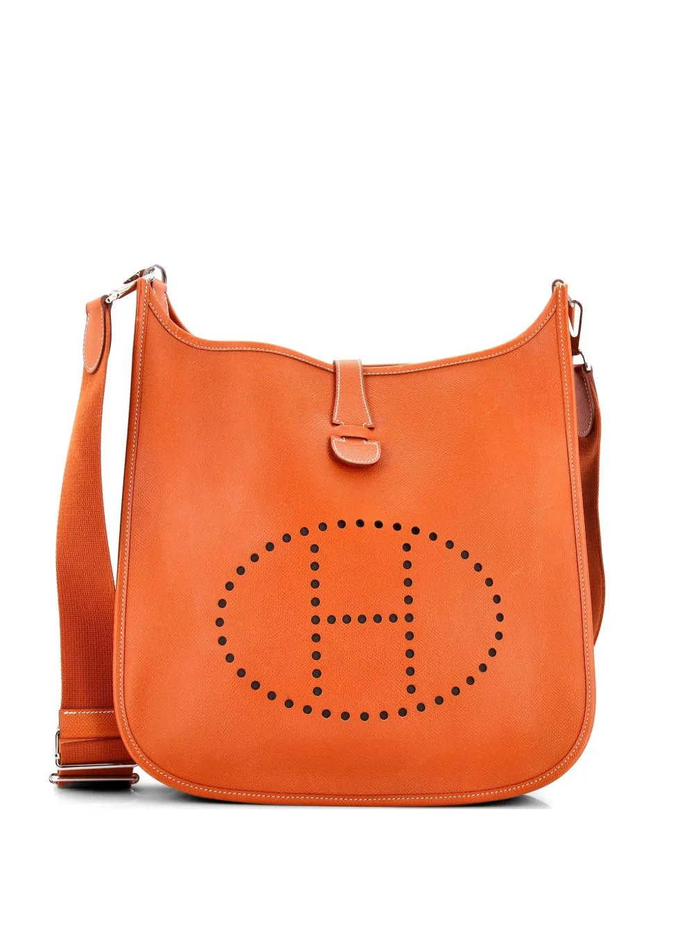 Hermès Pre-Owned Evelyne Bag Gen I Epsom GM crossbody bag - Marrone