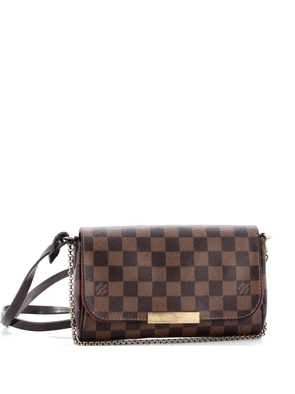 Louis Vuitton Pre-Owned Favorite Handbag Damier PM crossbody bag - Marrone