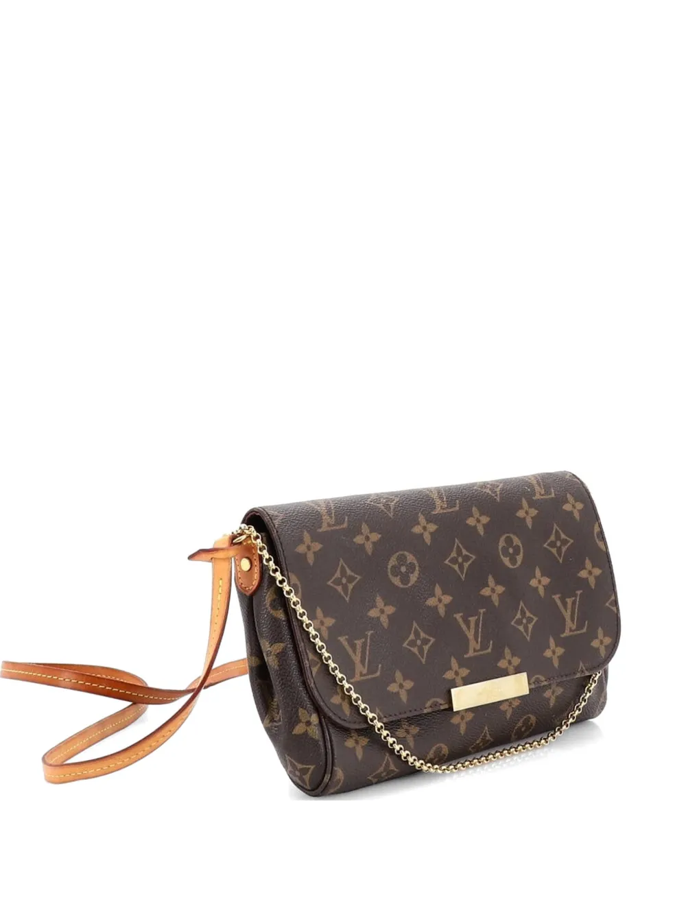 Louis Vuitton Pre-Owned Favorite Handbag Monogram Canvas MM crossbody bag - Marrone