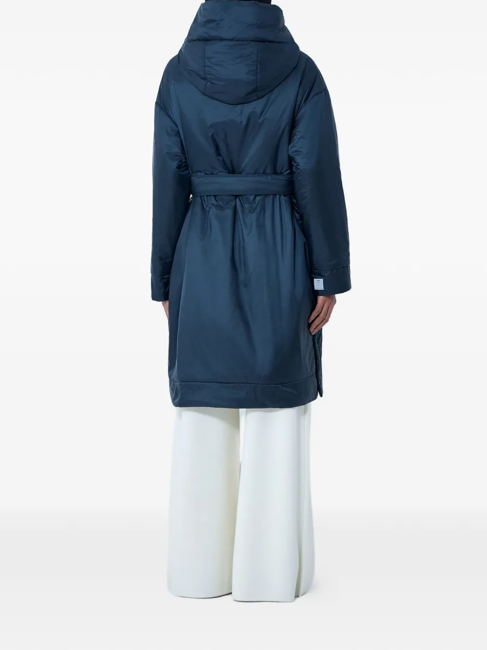 Max Mara Dionisio jas met capuchon Blauw