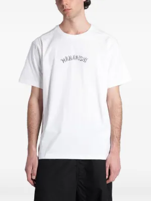 Undercover apple-print T-shirt | White | FARFETCH