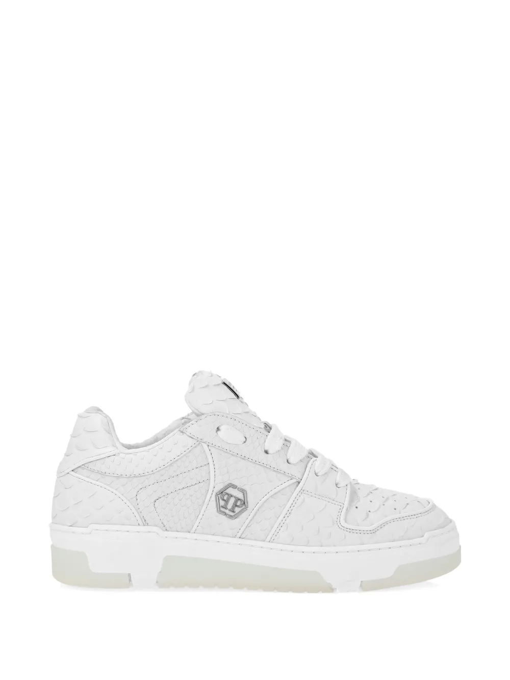 Philipp Plein lace-up sneakers - Weiß