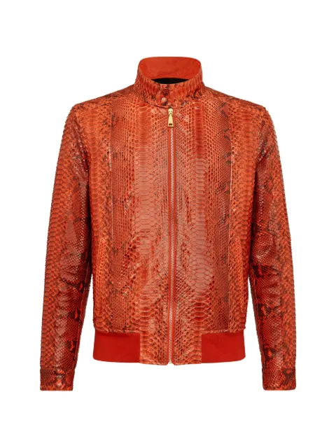Billionaire Leren bomberjack