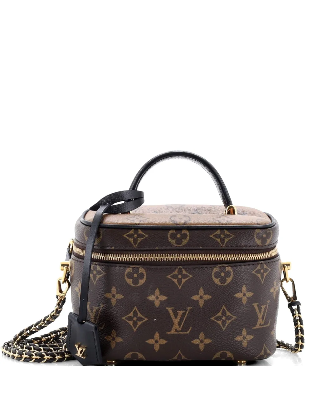 Louis Vuitton Pre-Owned Vanity Handbag Reverse Monogram Canvas PM satchel - Marrone