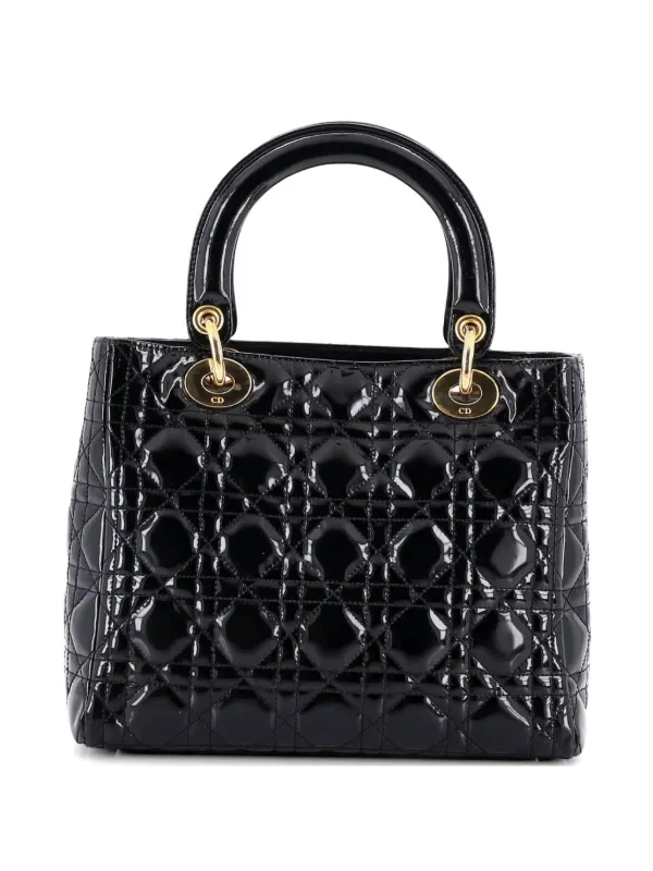 Christian Dior Pre-Owned レディ ディオール バッグ カナージュ 