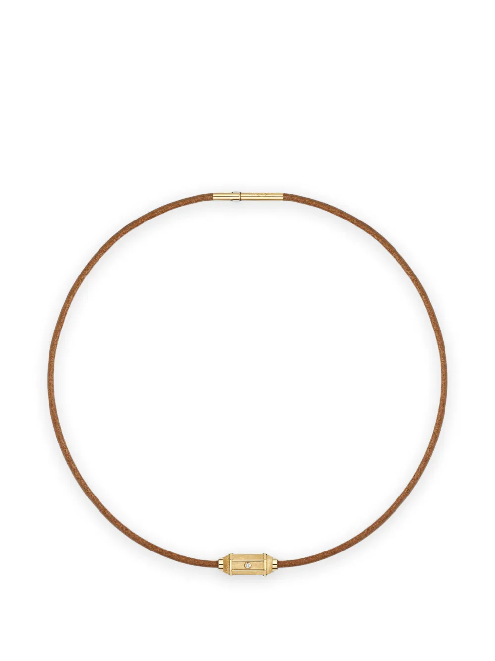 Marie Lichtenberg Lasso Halskette mit Diamanten - Gold