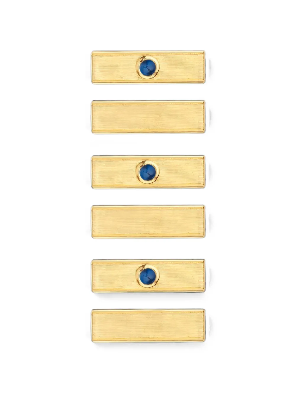 Marie Lichtenberg micro Coco sapphire locket necklace - Gold
