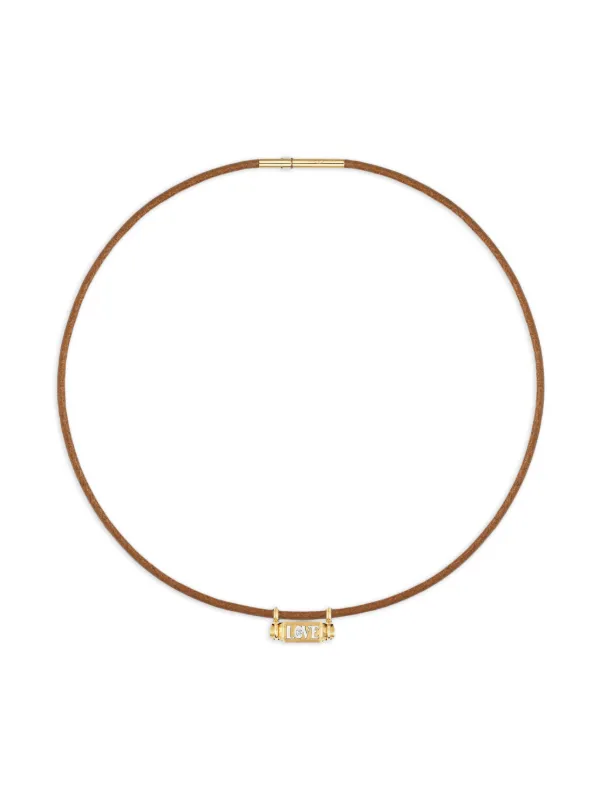 Marie Lichtenberg Love Smash Locket Necklace in Gold