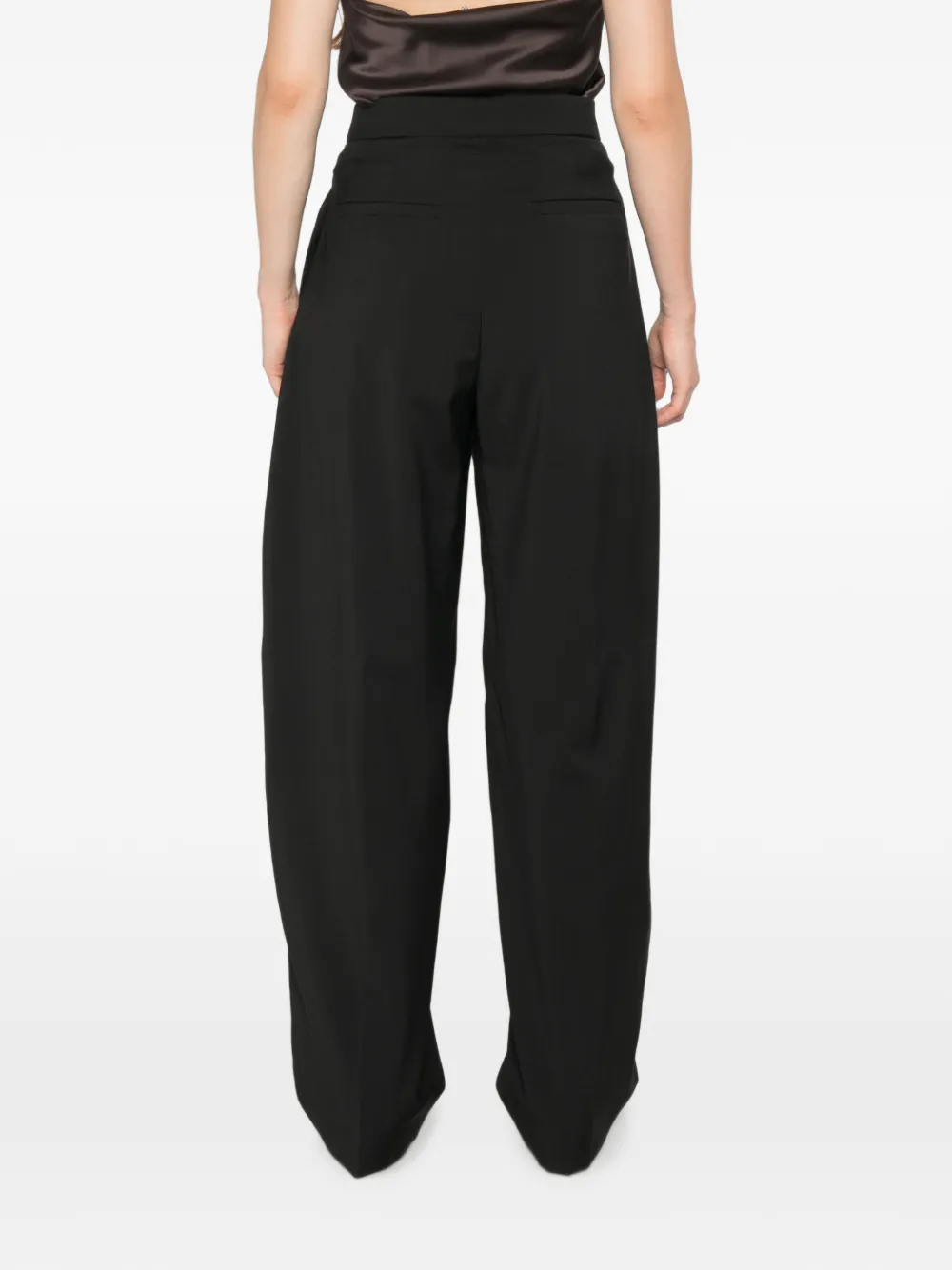 Sportmax Spxzorro plooibroek Zwart
