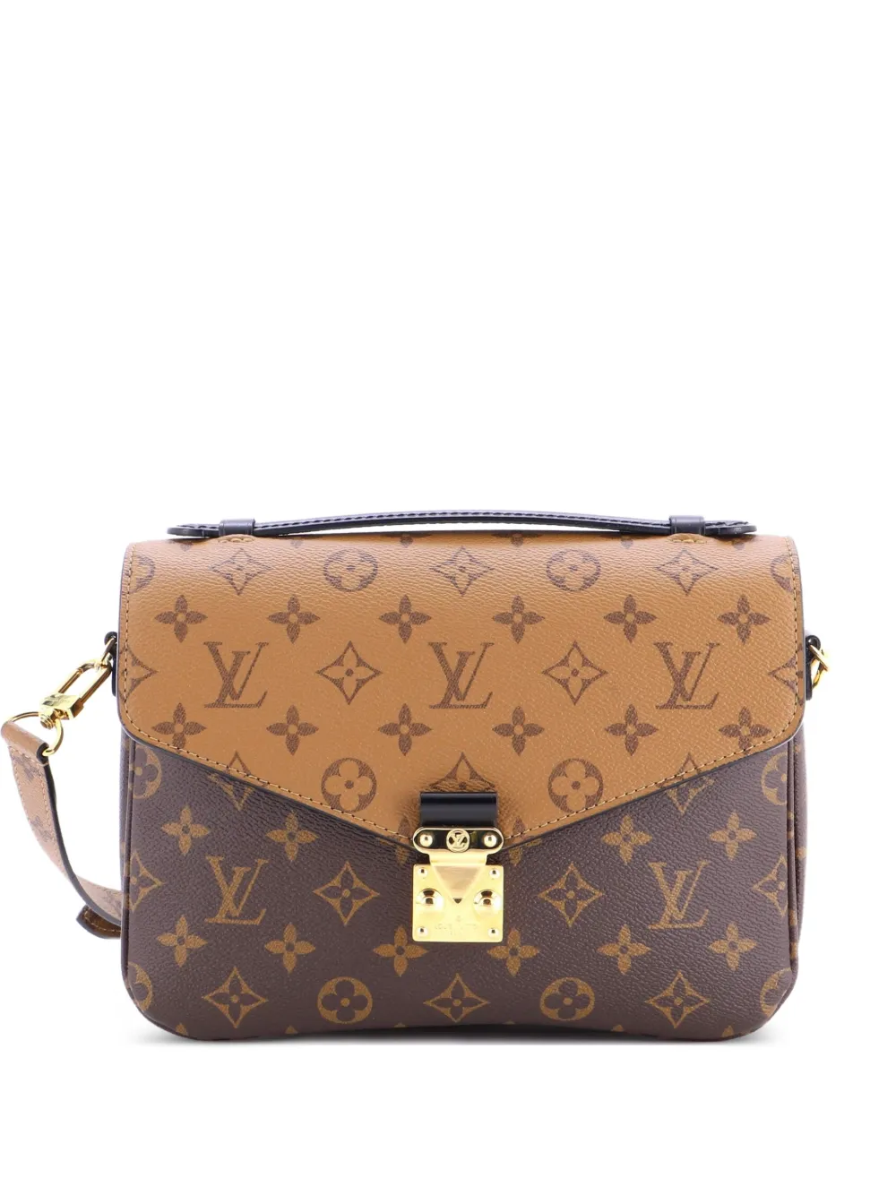 Louis Vuitton Pre-Owned Pochette Metis Reverse Monogram Canvas crossbody bag - Marrone
