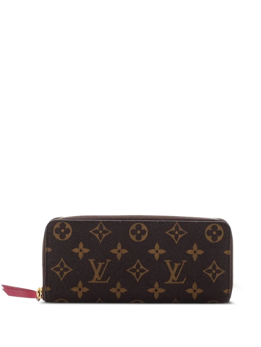 Louis Vuitton Pre-Owned Clemence Wallet Monogram Canvas small wallets - Braun