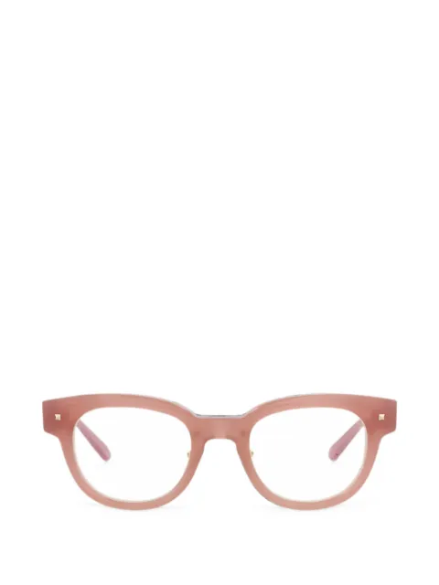 VALENTINO GARAVANI EYEWEAR Rockstud round-frame glasses
