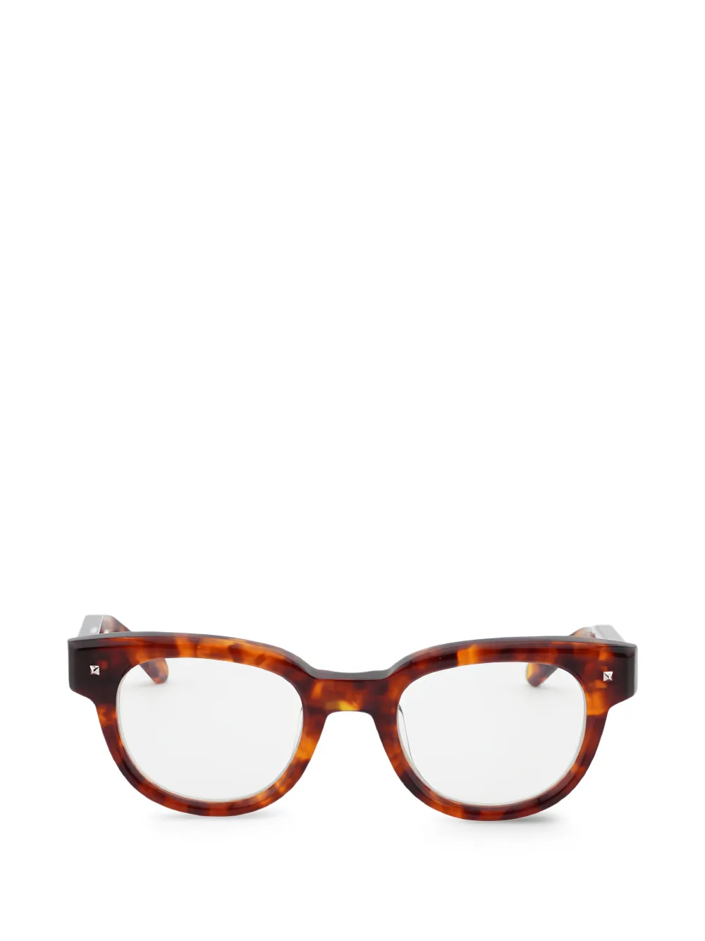 VALENTINO GARAVANI EYEWEAR Rockstud round-frame glasses