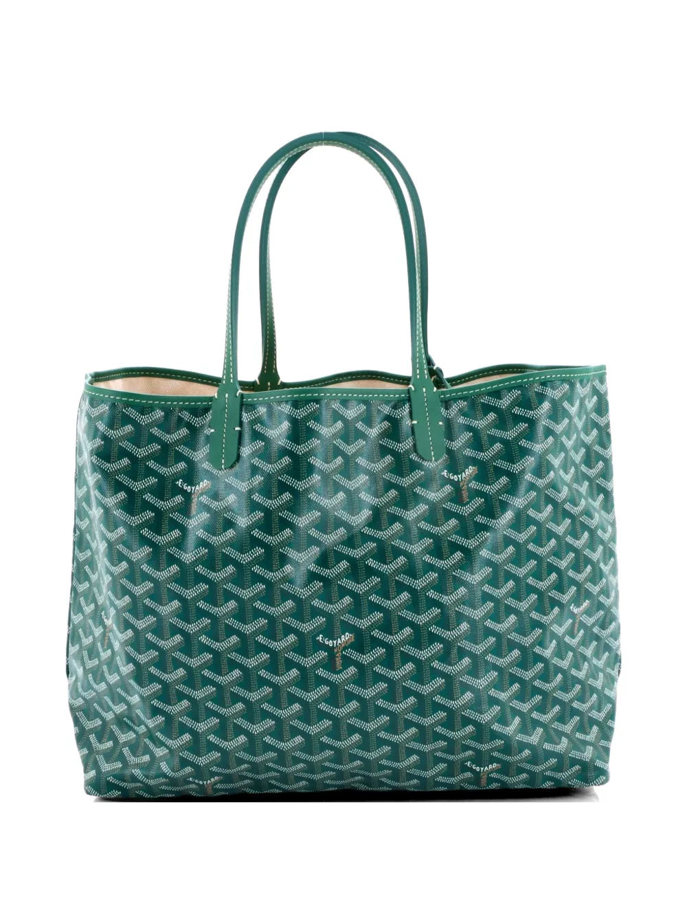 Goyard Pre-Owned Saint Louis Coated Canvas PM tote bag - Verde