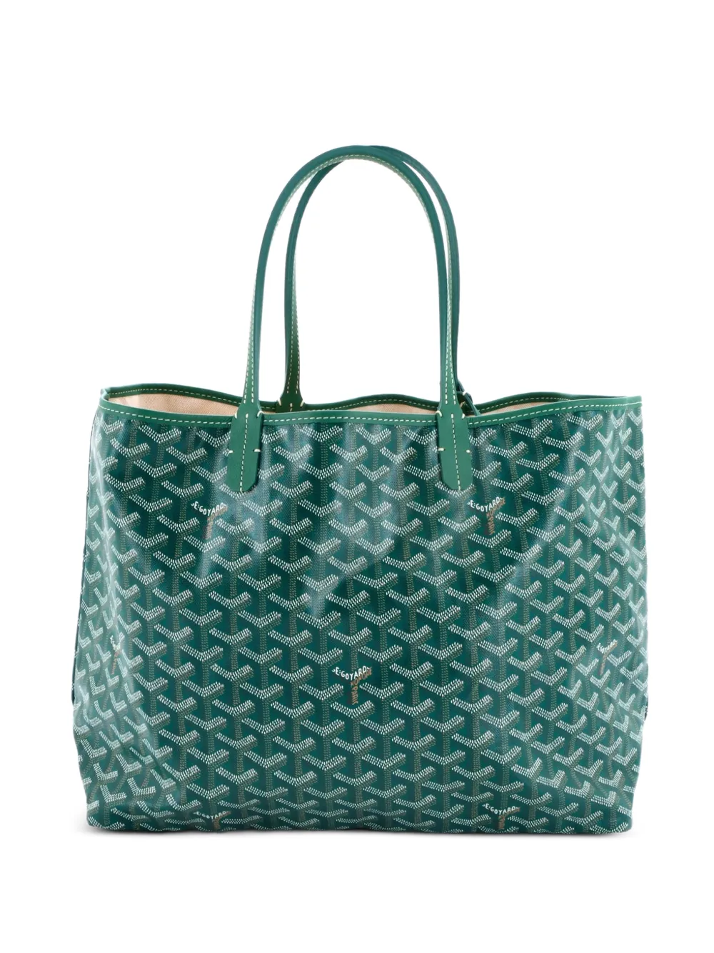 Goyard Pre-Owned Saint Louis Coated Canvas PM tote bag - Verde