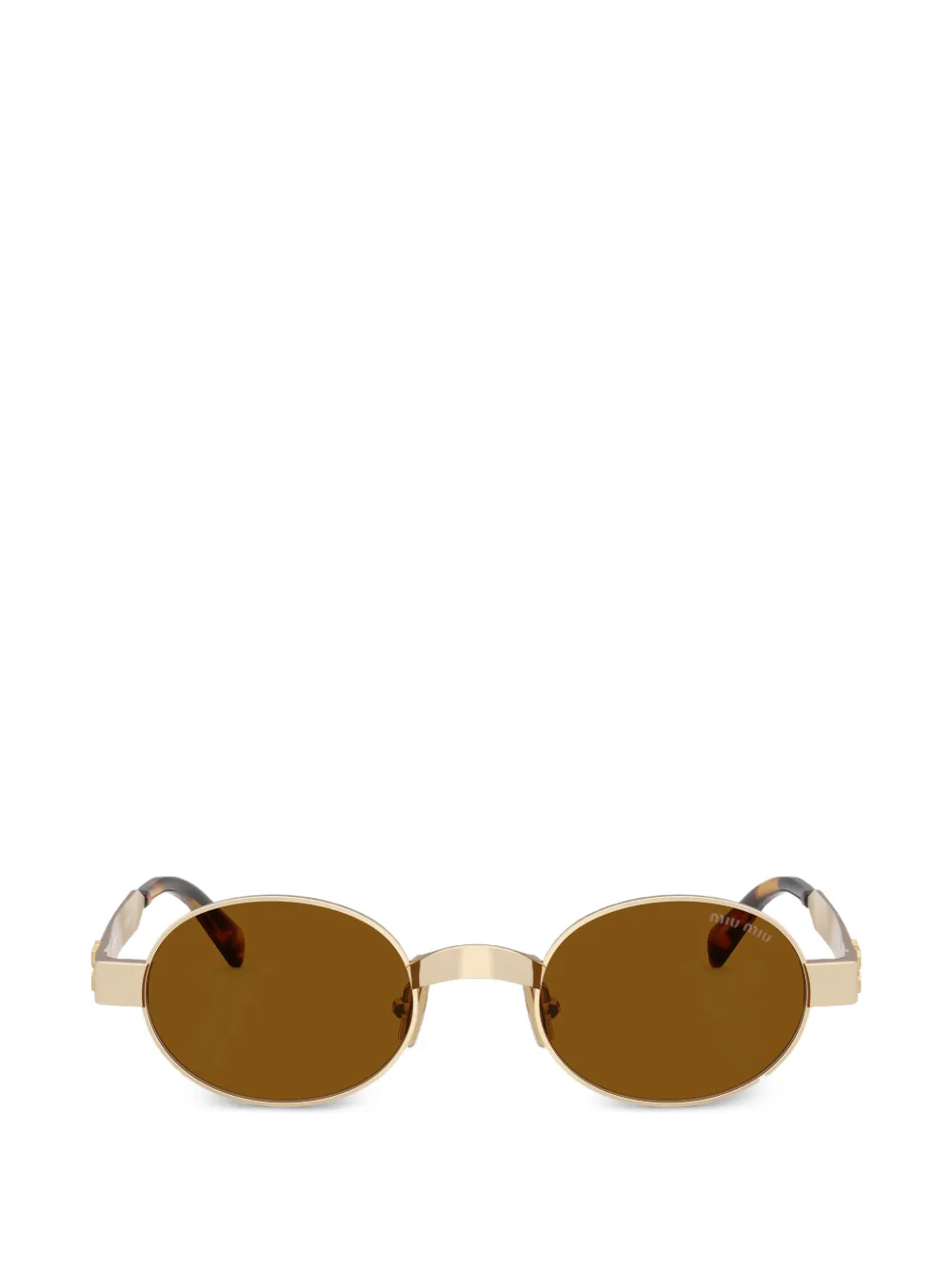 Miu Miu Eyewear round-frame sunglasses - Oro