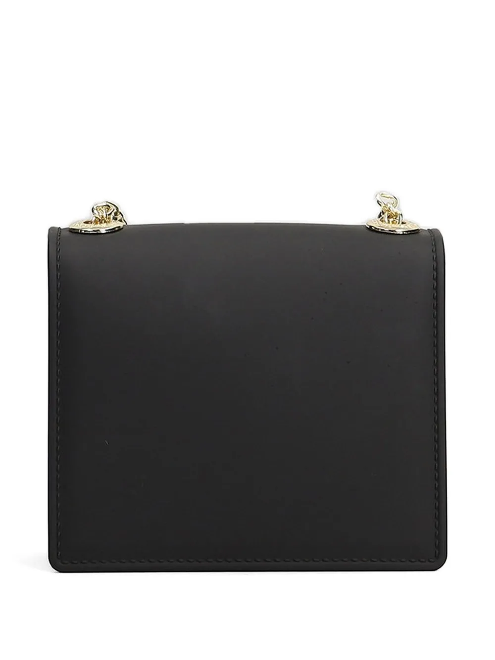 Marc Ellis Flat Superme kleine schoudertas met schakelketting Zwart