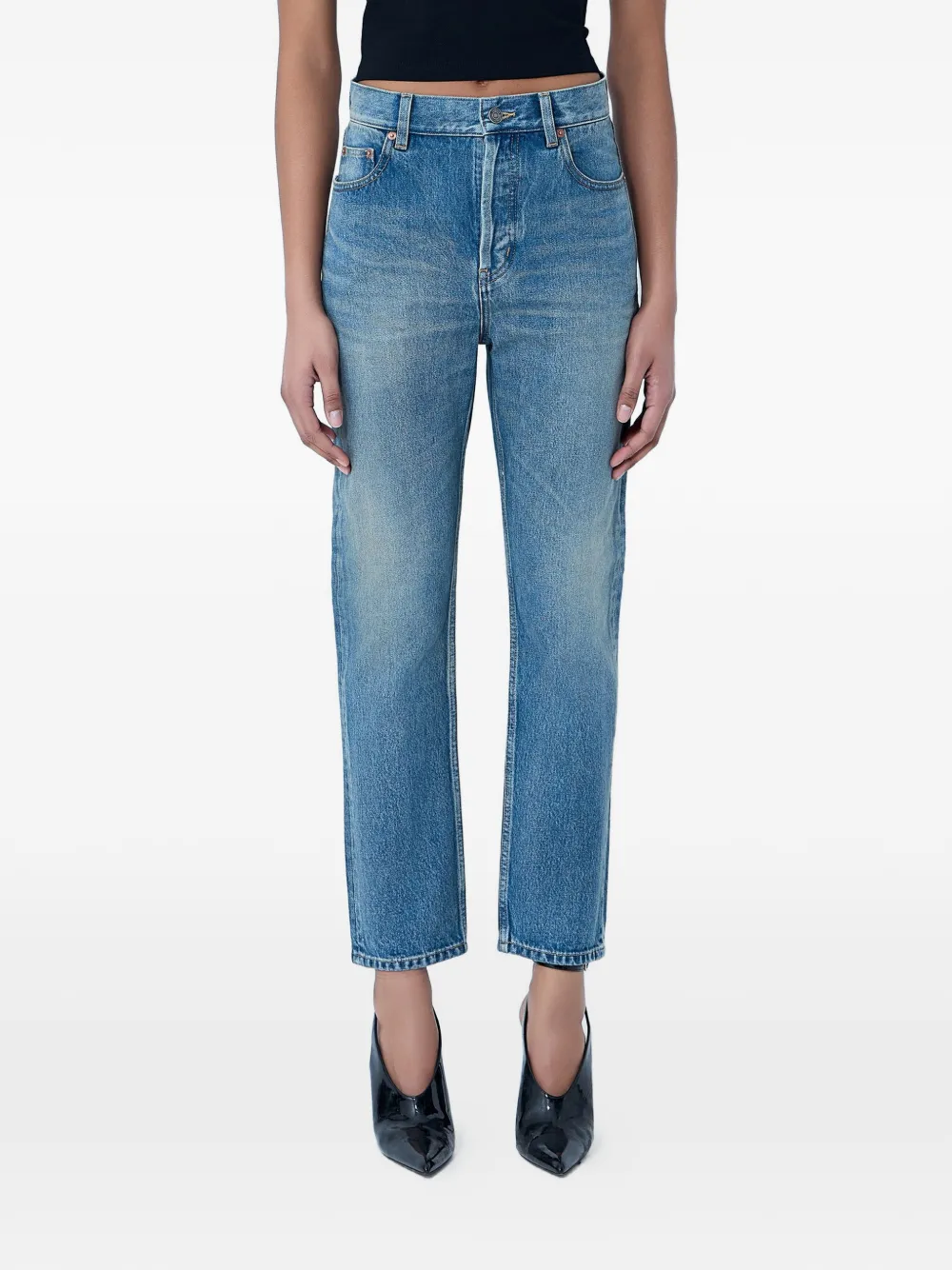 Saint Laurent 90's five-pocket jeans - Blau