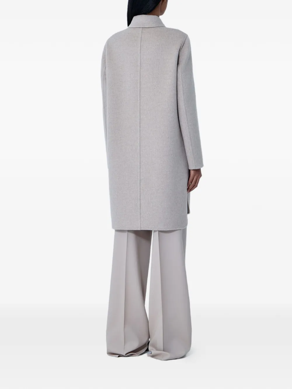 Max Mara Jas met kraag en rits Beige