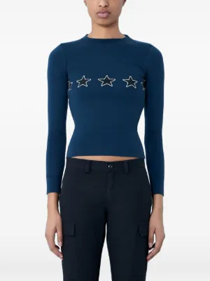 Diesel T-Ele-Long-Q1 T-shirt | Blue | FARFETCH