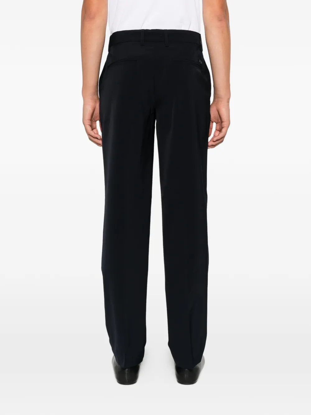 Emporio Armani Geplooide pantalon Blauw