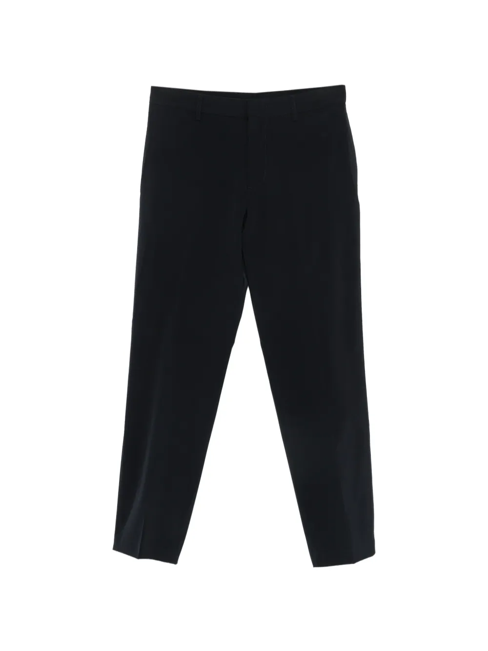 Emporio Armani pressed-crease tailored trousers - Blu