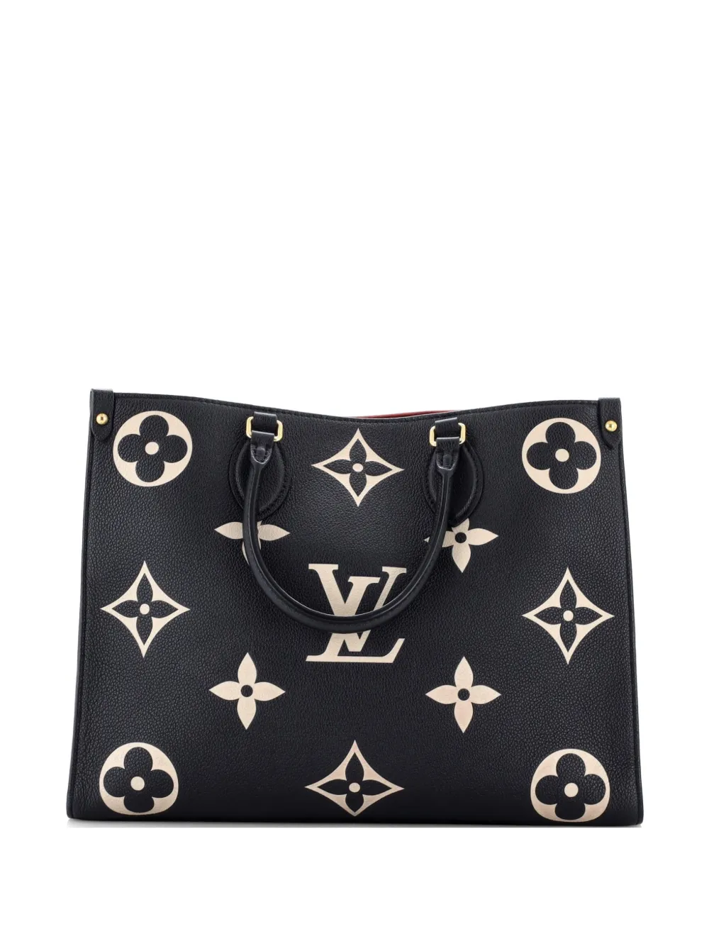 Louis Vuitton Pre-Owned OnTheGo Tote Bicolor Monogram Empreinte Giant MM shoulder bag - Schwarz