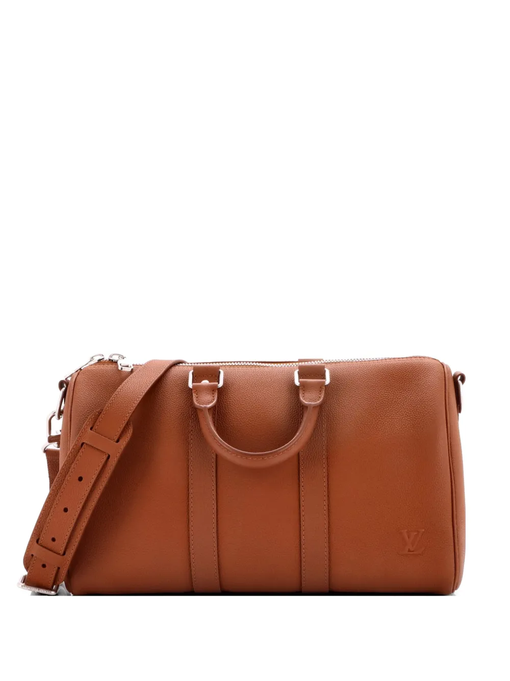 Louis Vuitton Pre-Owned Aerogram Keepall Bandouliere Bag Leather 35 travel bag – Brown