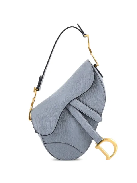 Christian Dior Pre-Owned Saddle Handbag Leather Mini shoulder bag