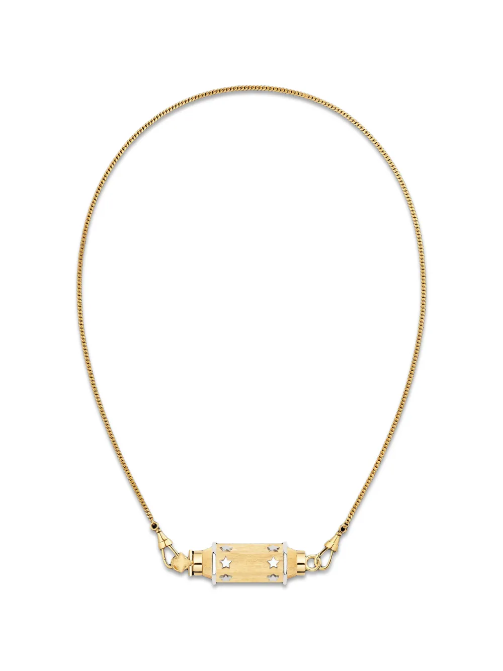 Marie Lichtenberg Star Baby locket necklace - Gold