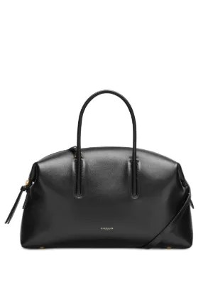 Max Mara レザー トートバッグ | ブラック | FARFETCH JP