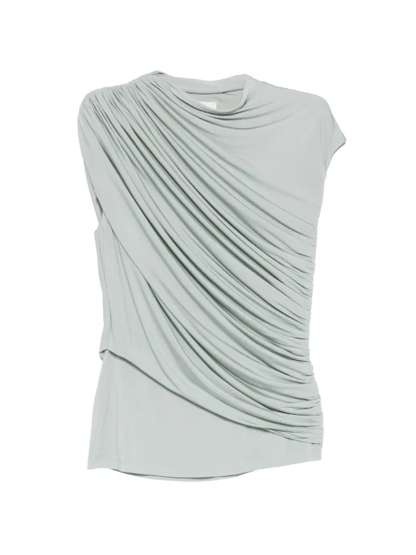 Tove Khari Jersey Top Oyster Blue in Neutrals