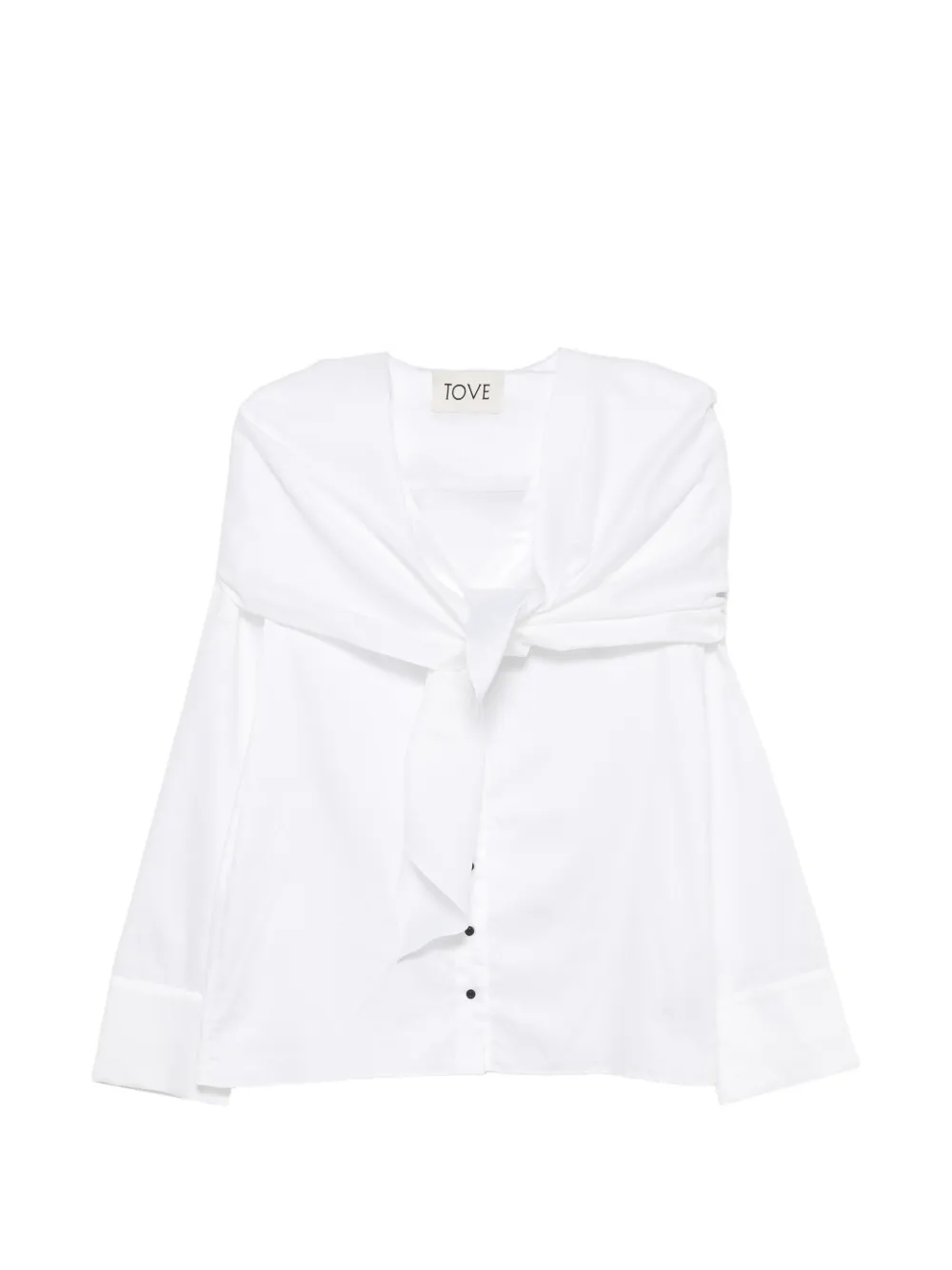 TOVE Nia draped top