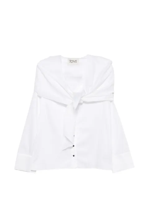 TOVE Nia draped top