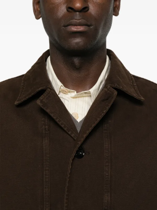 LEMAIRE ボシクーデニムジャケット ブラウン XXS LEMAIRE ボクシー
