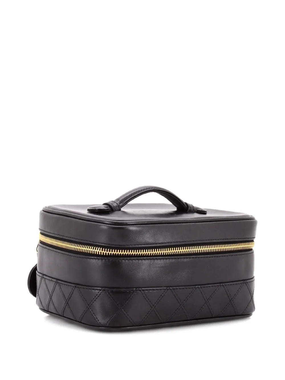 CHANEL Pre-Owned Cosmetic Case Lambskin pouch - Nero