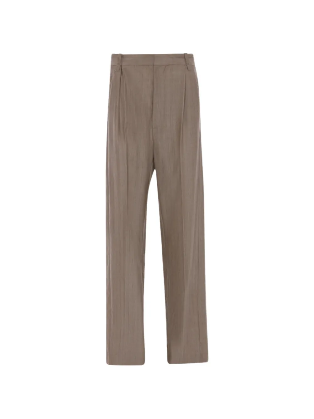 Victoria Beckham pinstripe pleated trousers - Toni neutri