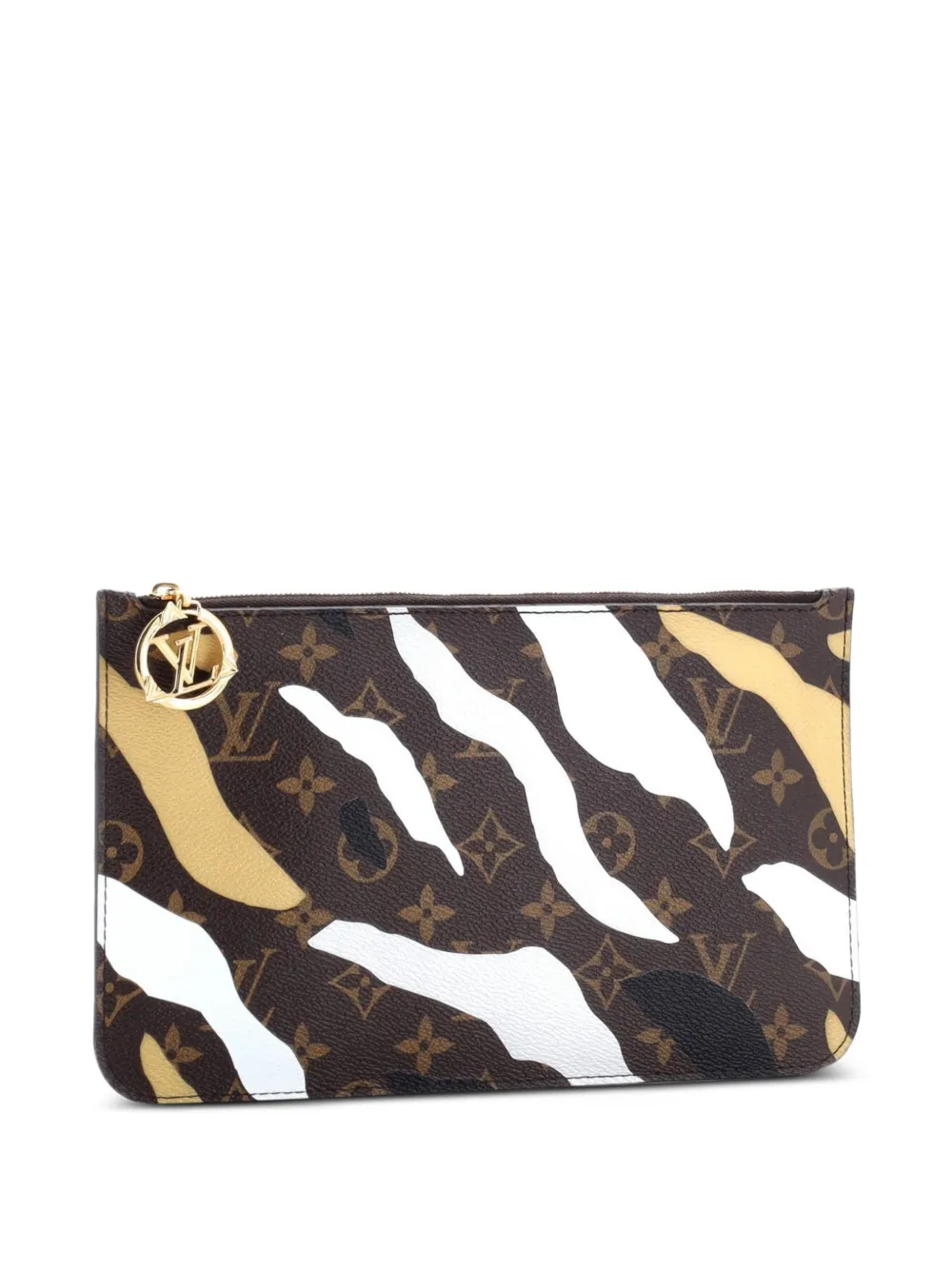 Louis Vuitton Pre-Owned Neverfull Pochette Limited Edition LOL League of Legends Monogram Canvas Large pouch - Marrone
