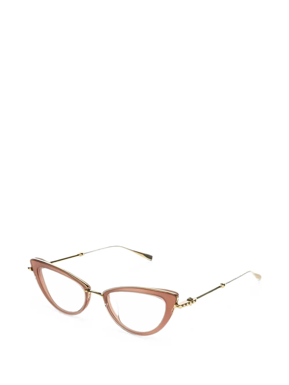 VALENTINO GARAVANI EYEWEAR cat-eye frame glasses - Rosa