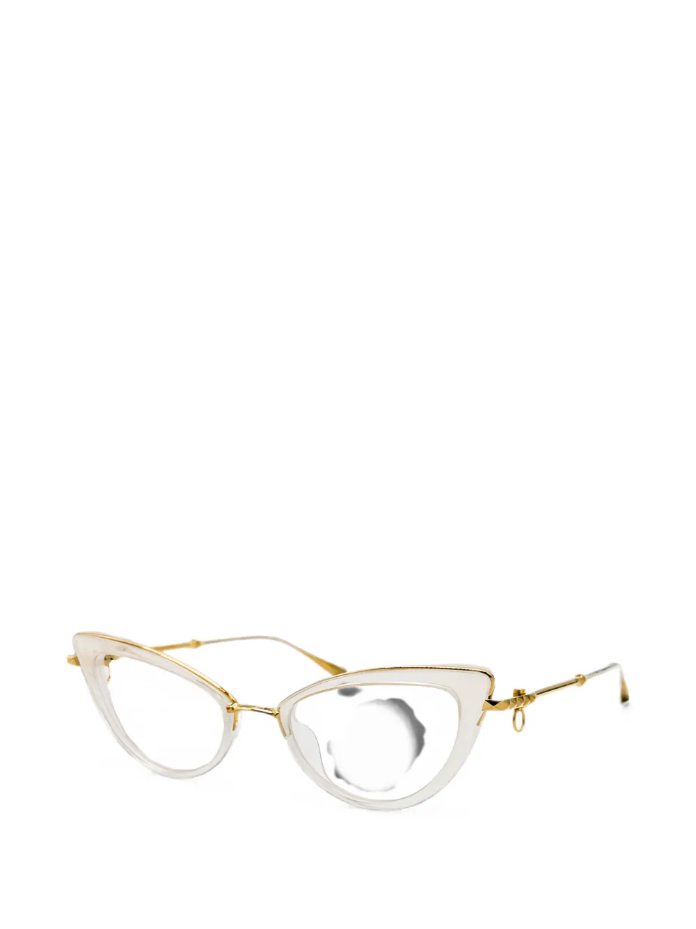VALENTINO GARAVANI EYEWEAR cat-eye frame glasses - Toni neutri